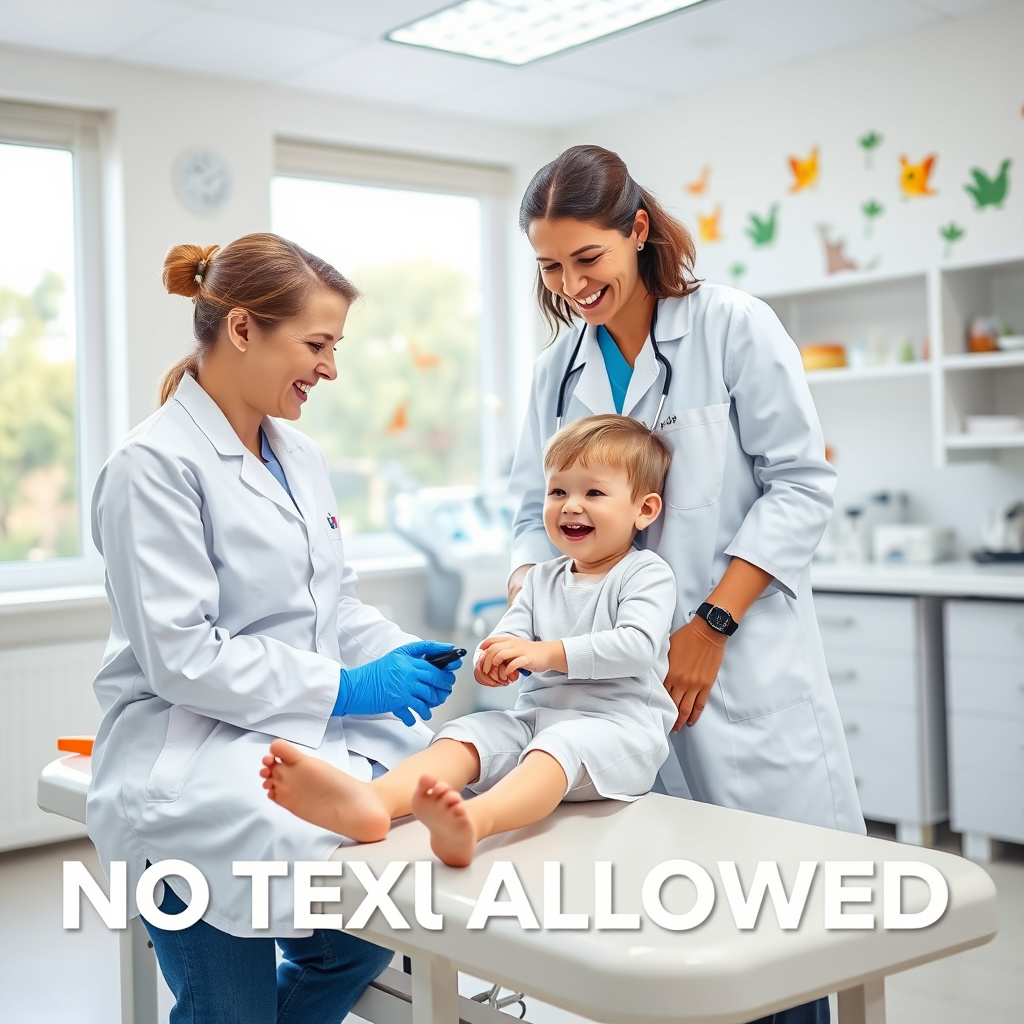 Imagem sobre atendimento laboratorial infantil