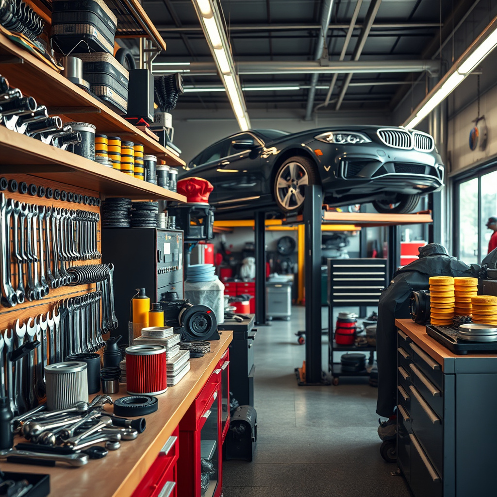 Imagem sobre peças para manutenção automotiva