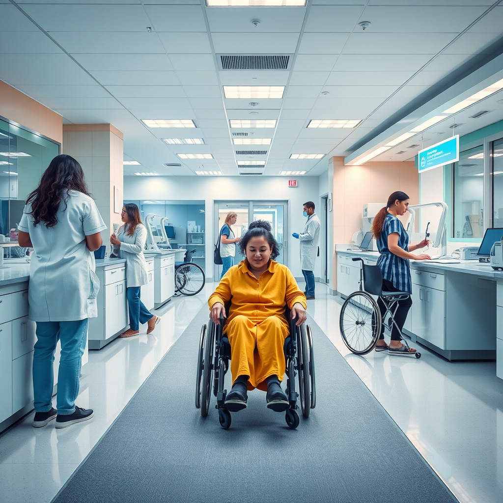 Imagem sobre laboratório com acessibilidade