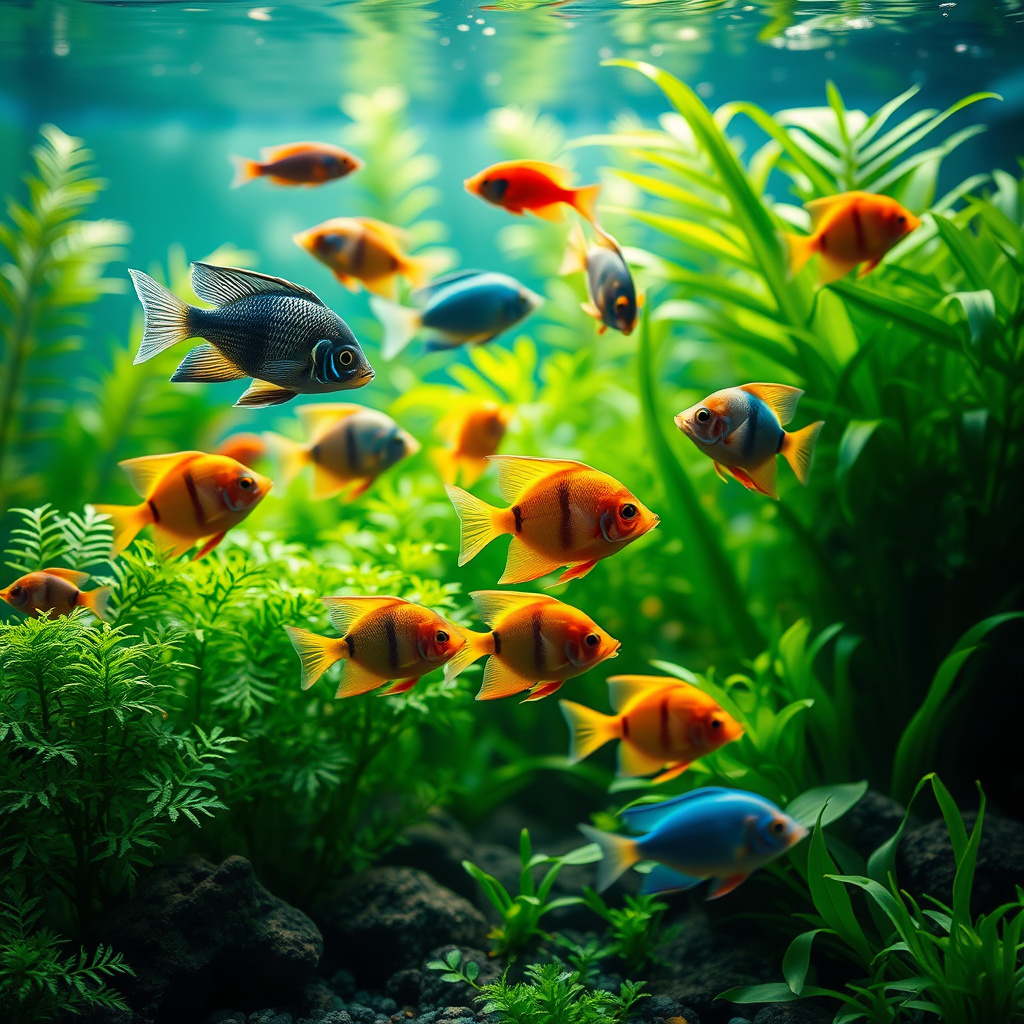 Imagem sobre melhores peixes para aquário com plantas