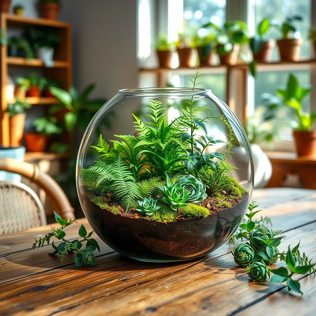 Imagem sobre como fazer um terrário em casa
