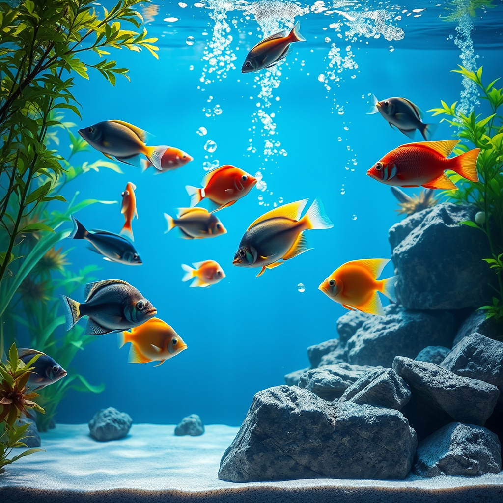 Imagem sobre peixes exóticos que podem viver em água fria