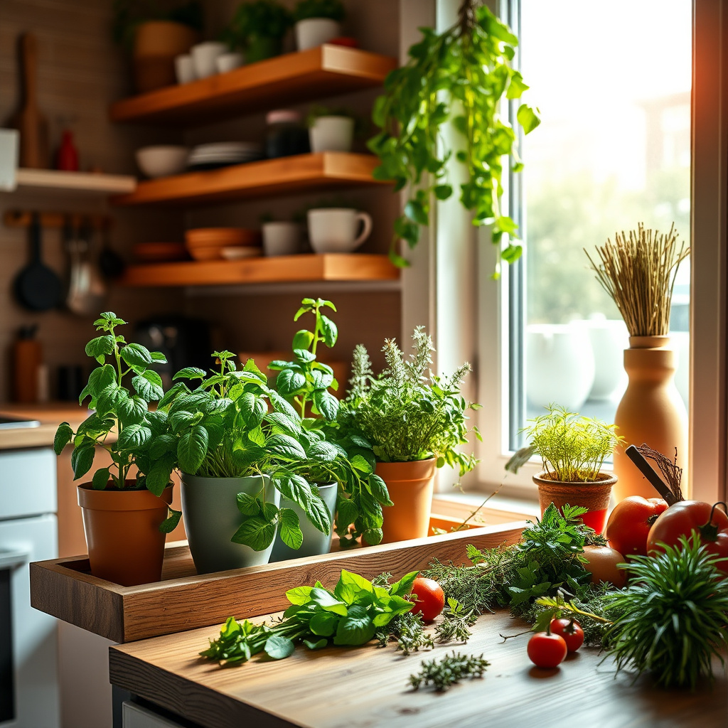 Imagem sobre como fazer um jardim de ervas em apartamento