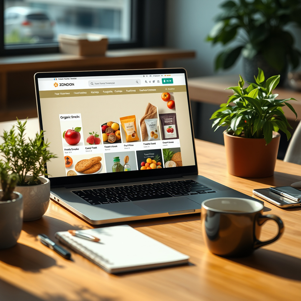 Imagem sobre vendas online de produtos alimentícios em 2023