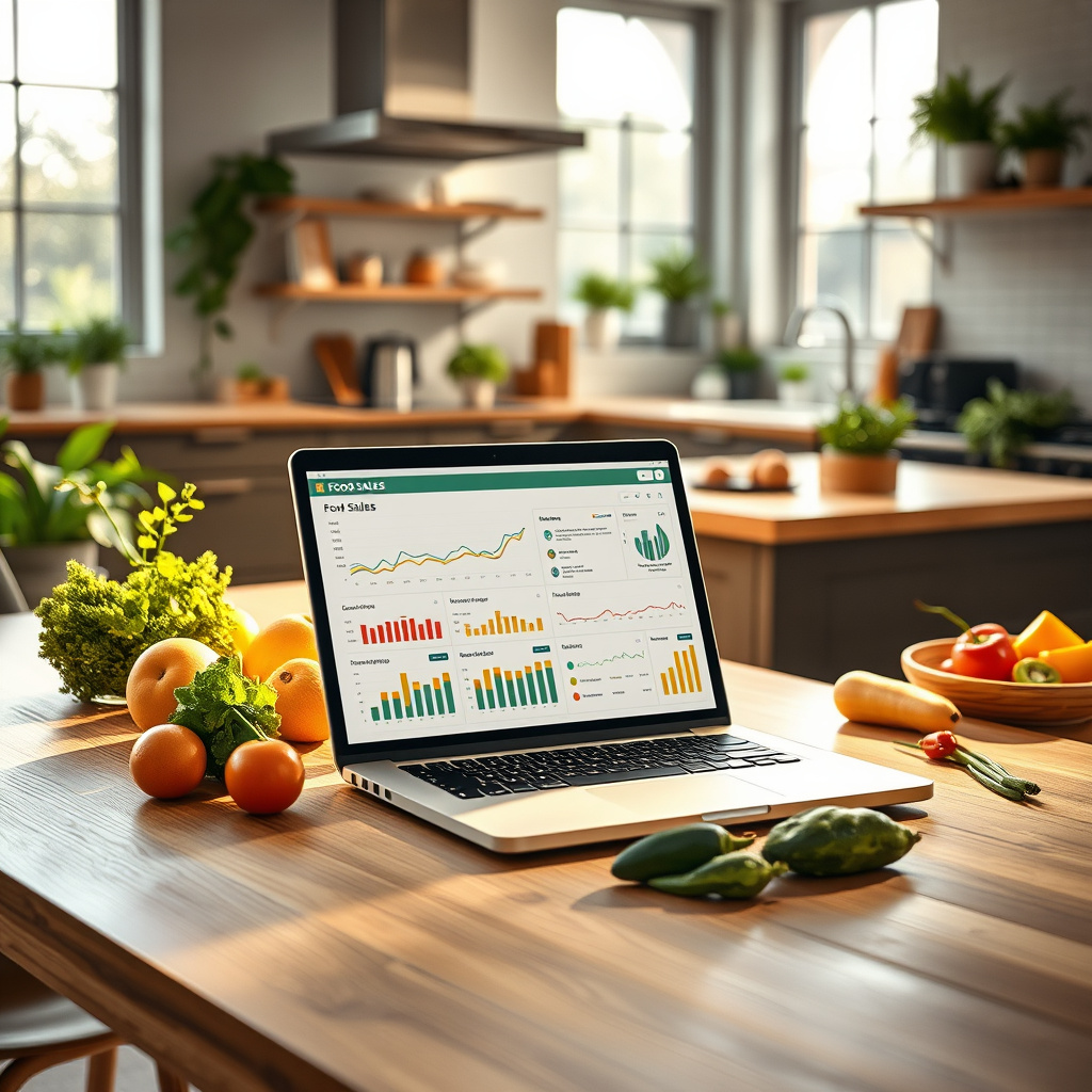 Imagem sobre como utilizar a análise de dados em vendas de alimentos