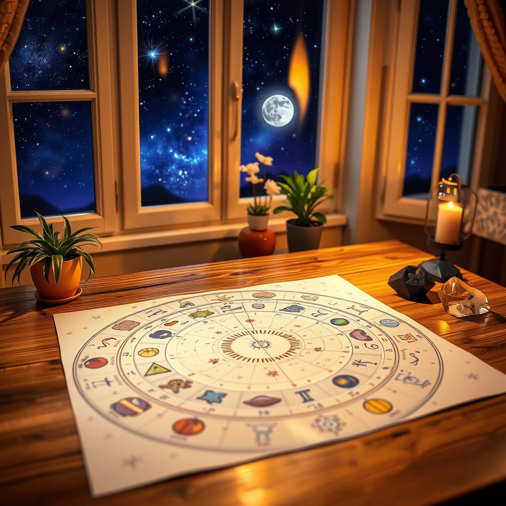 Imagem sobre mapa astral e escolhas