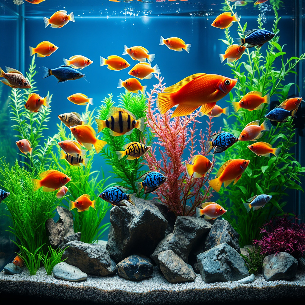Imagem sobre melhores peixes exóticos para aquário comunitário