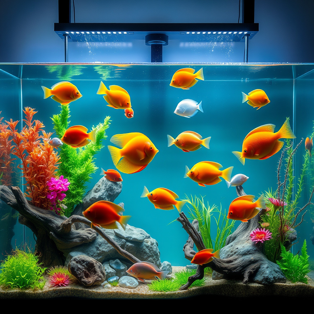 Imagem sobre como escolher o tamanho do aquário para peixes exóticos