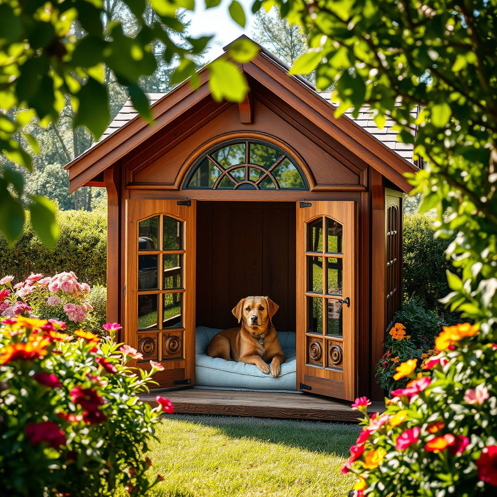 Imagem sobre high-end dog house builders