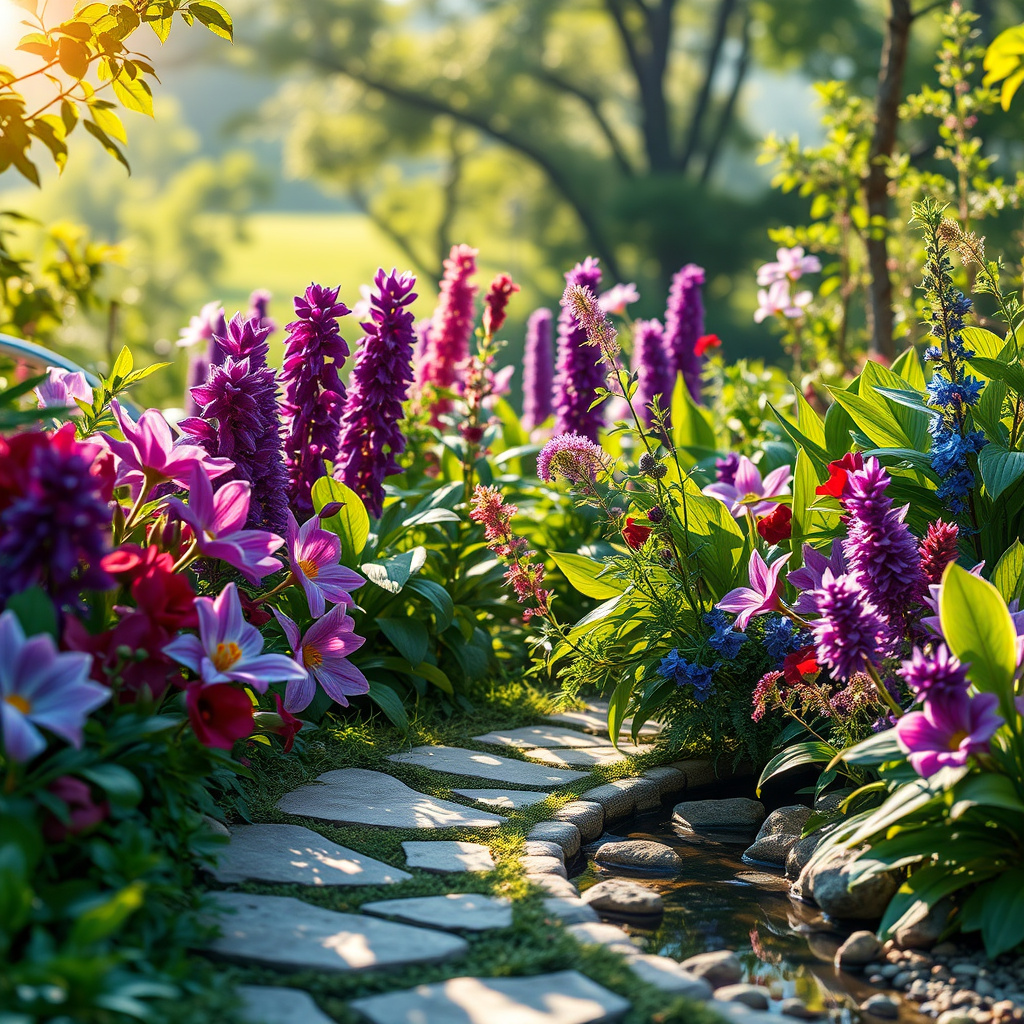 Imagem sobre flores ornamentais raras