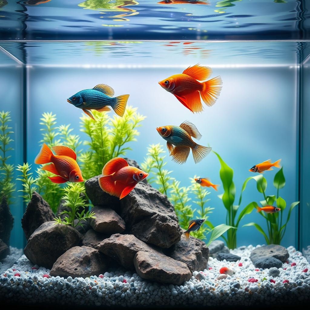Imagem sobre como fazer a introdução de peixes exóticos no aquário
