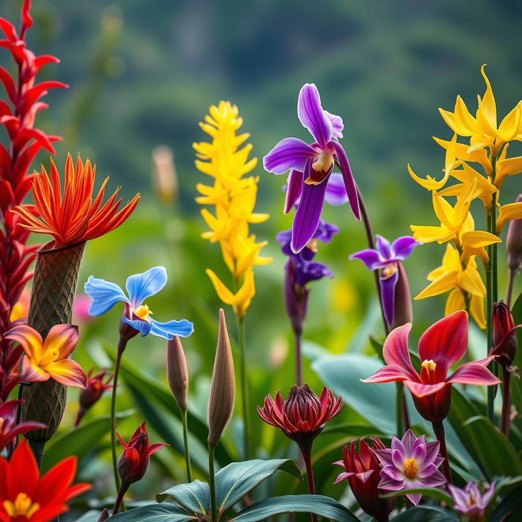 Imagem sobre flores únicas no mundo