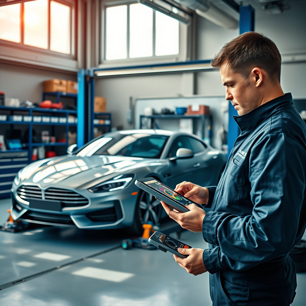 Imagem sobre como a digitalização ajuda na manutenção automotiva