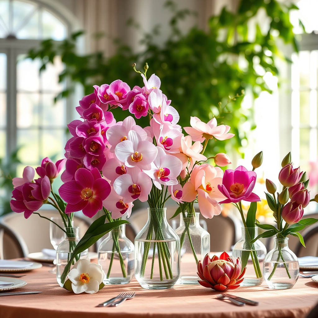 Imagem sobre flores raras para decoração