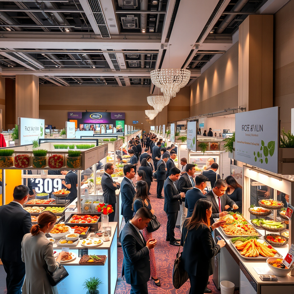 Imagem sobre vendas de alimentos em eventos de negócios