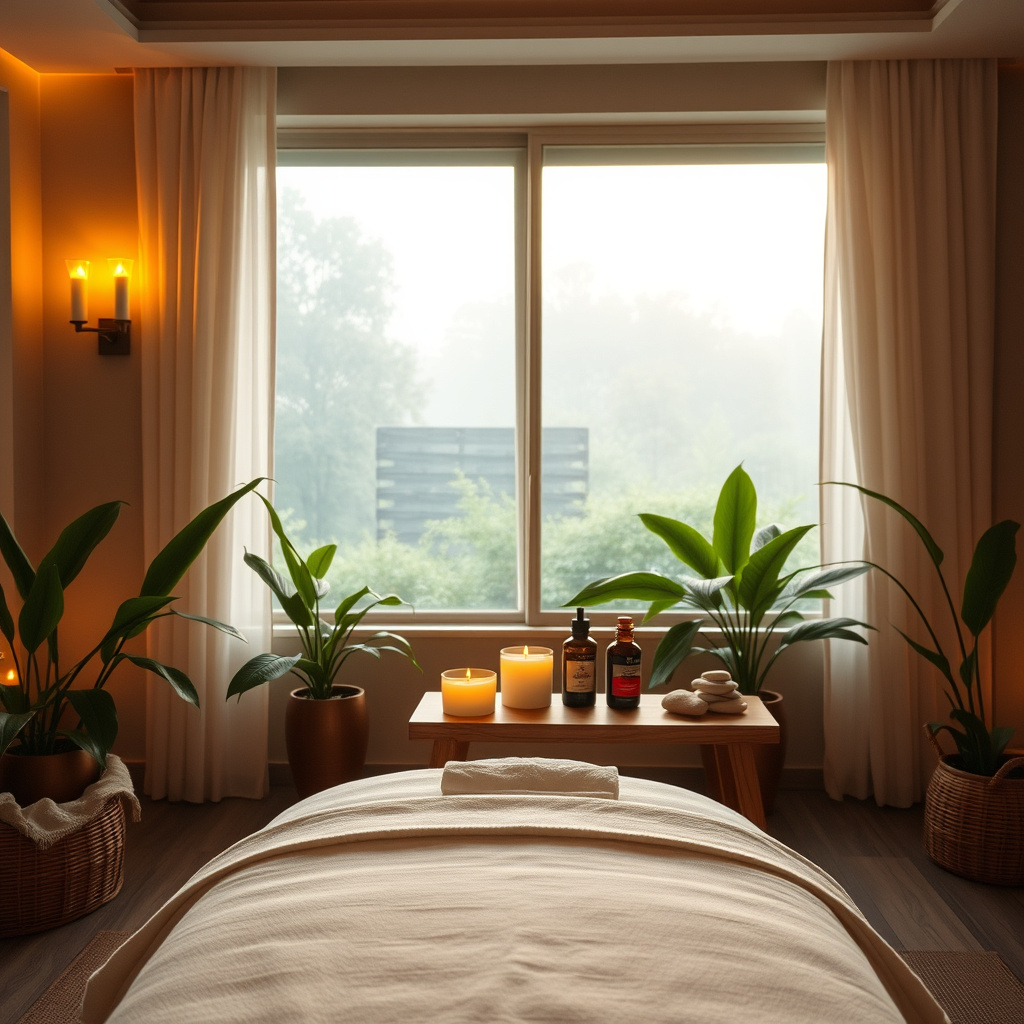 Imagem sobre spa for rejuvenation and relaxation treatments