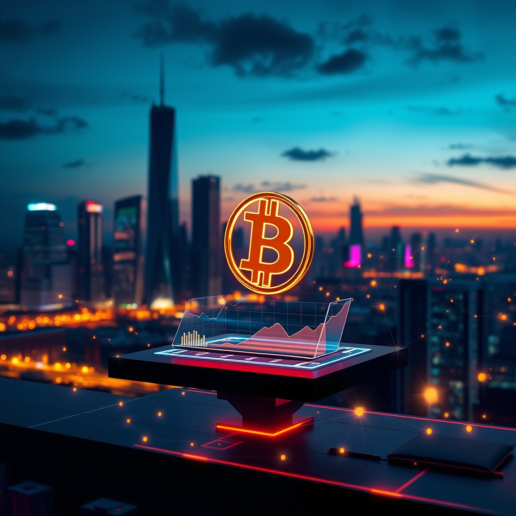 Imagem sobre bitcoin e a economia digital