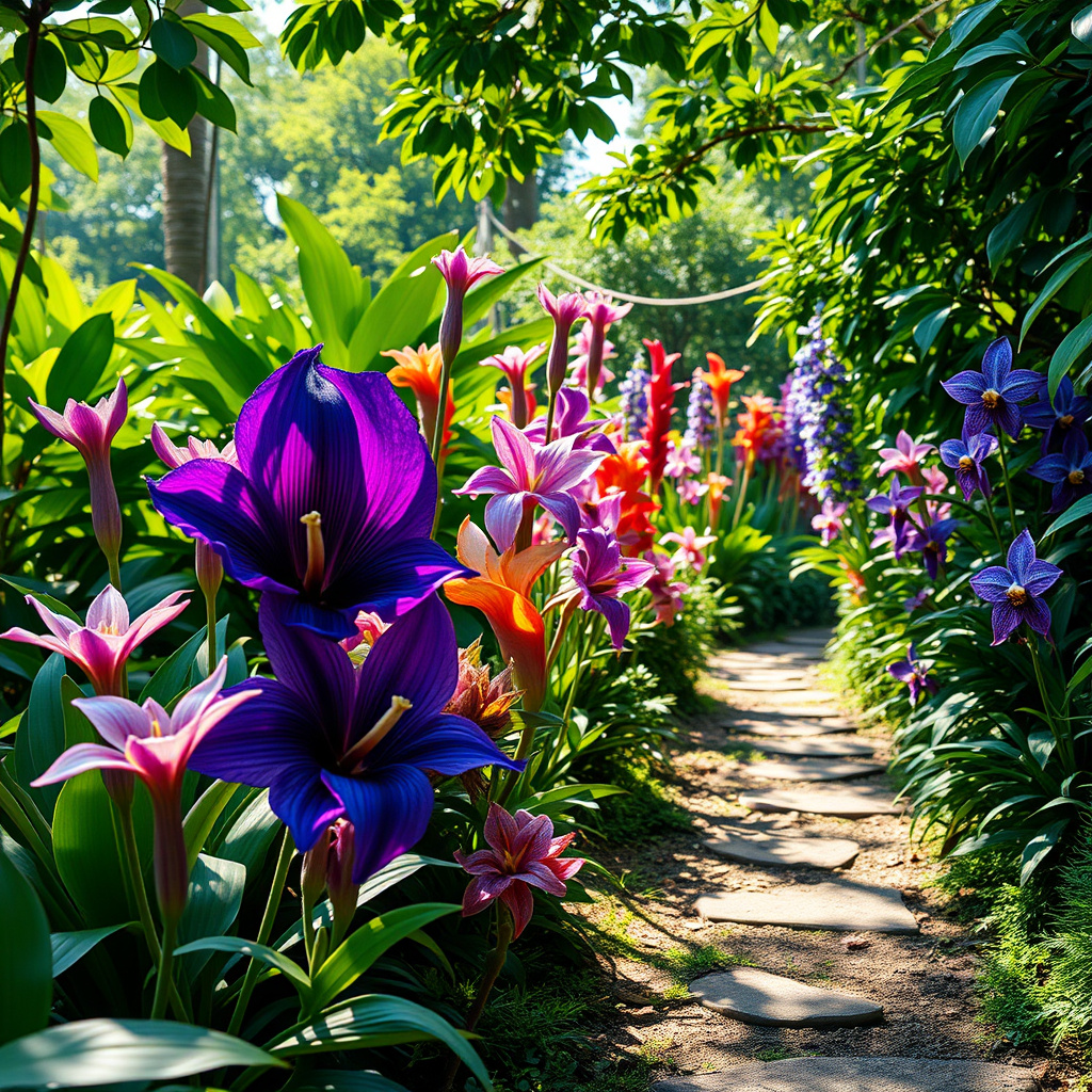 Imagem sobre flores únicas e raras