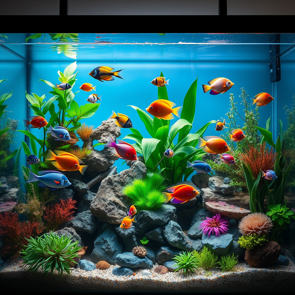 Imagem sobre como criar um ambiente adequado para peixes exóticos