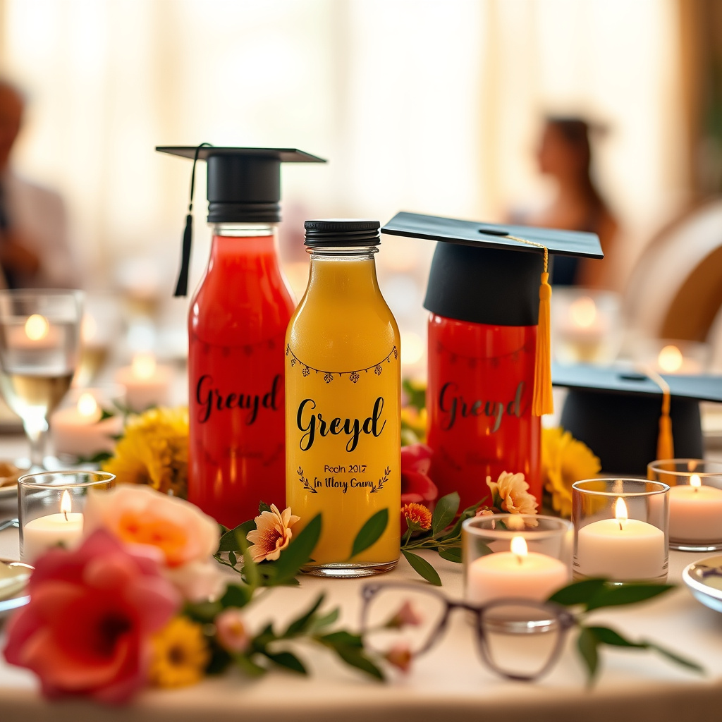 Imagem sobre brindes para formatura com squeeze