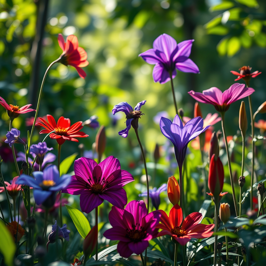 Imagem sobre flores misteriosas