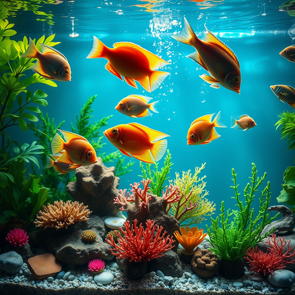 Imagem sobre como escolher a iluminação correta para aquário de peixes exóticos