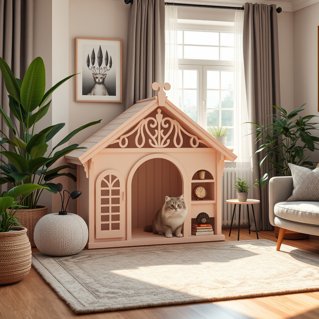 Imagem sobre unique pet house designs near me