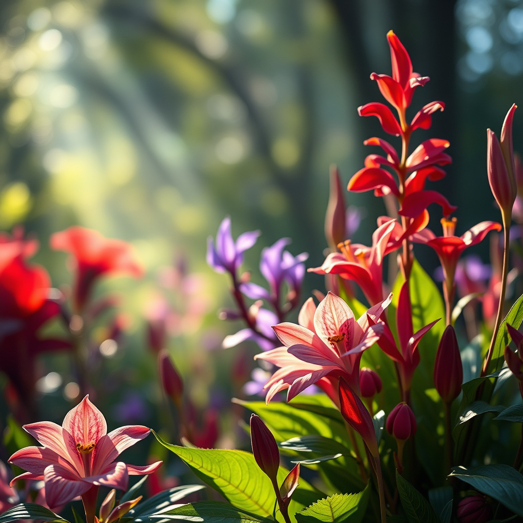 Imagem sobre flores raras e misteriosas