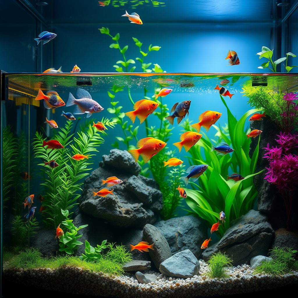 Imagem sobre peixes exóticos que são bons para aquários de 50 litros