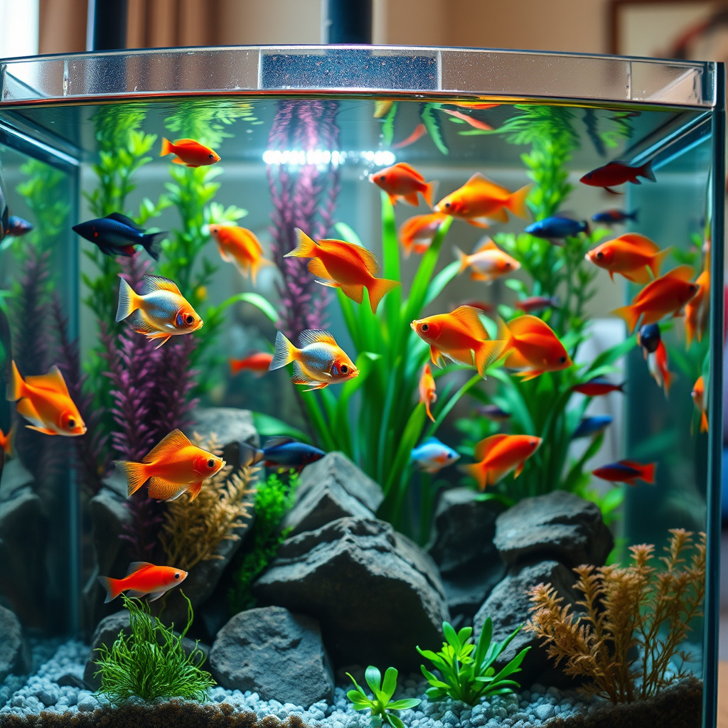 Imagem sobre melhores peixes para aquário de água quente