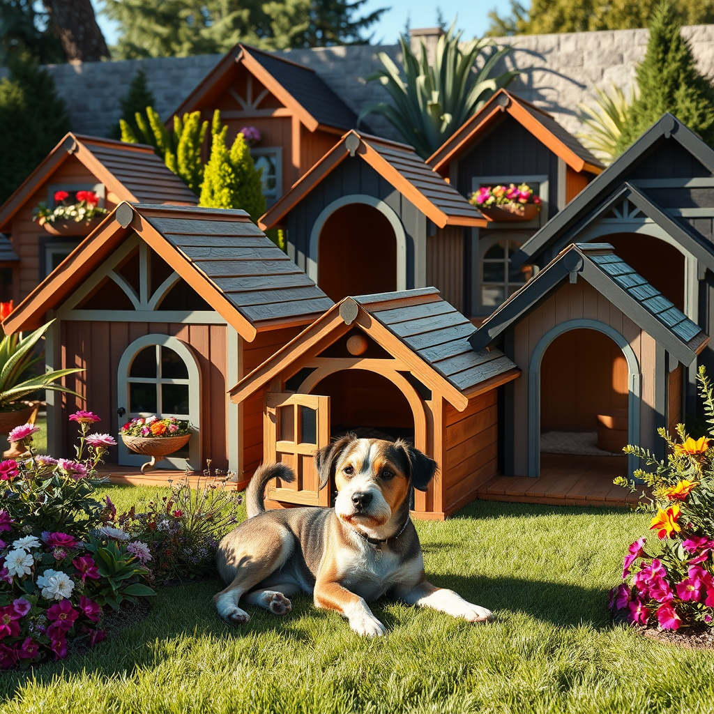 Imagem sobre unique dog house styles for sale