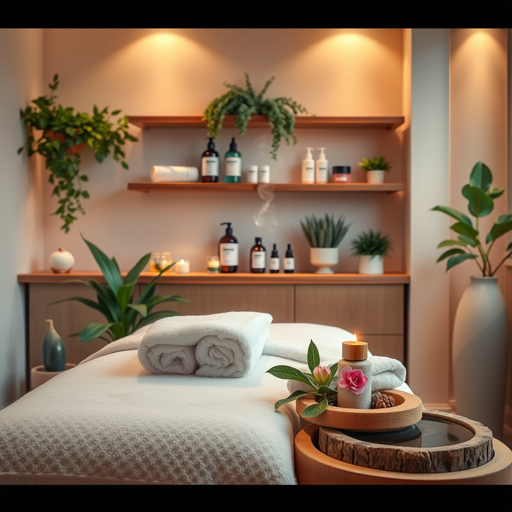 Imagem sobre spa services for skin rejuvenation and hydration