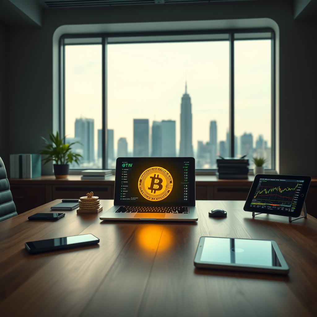 Imagem sobre o que é bitcoin e como funciona