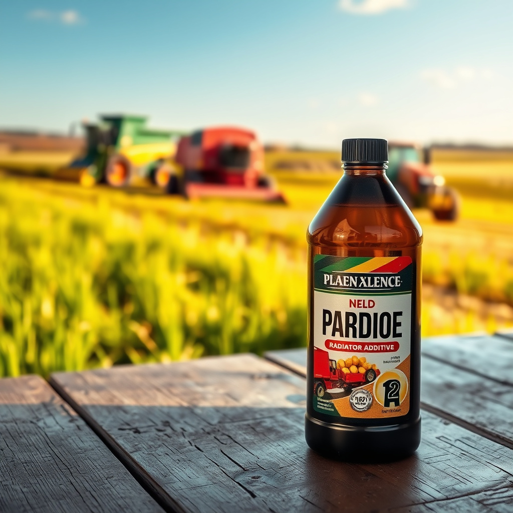 Imagem sobre aditivo para radiador agrícola