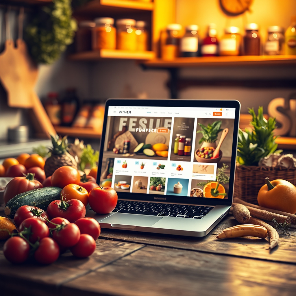 Imagem sobre como criar um site de e-commerce para alimentos