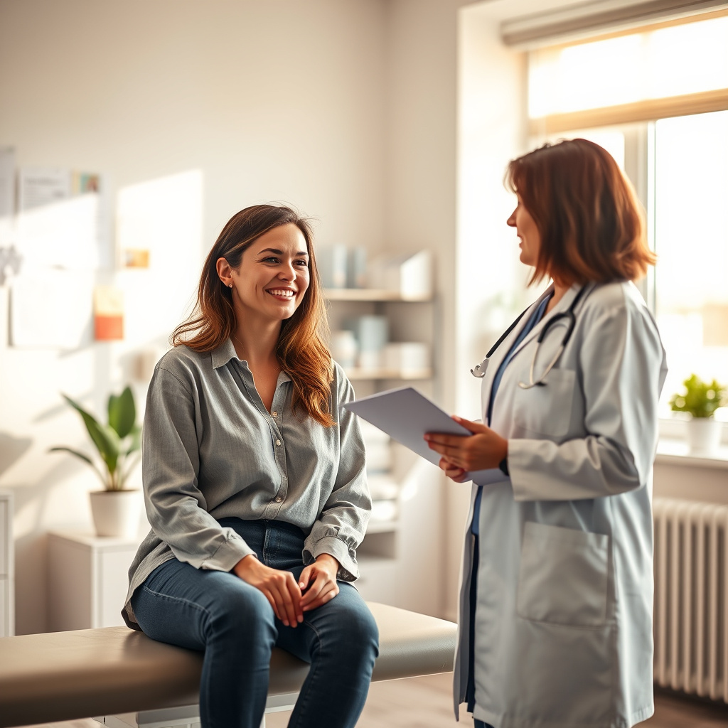 Imagem sobre check-up feminino