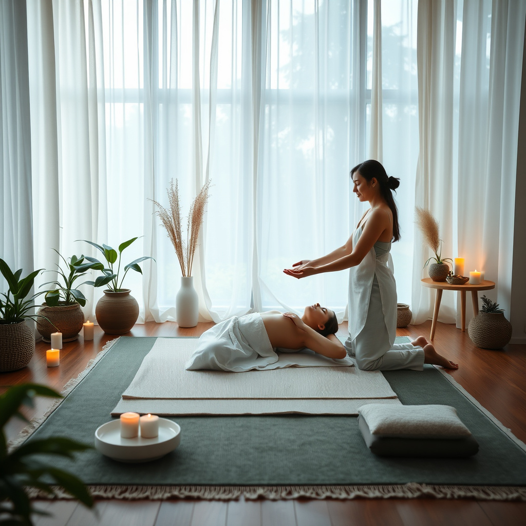 Imagem sobre terapia de reiki para ansiedade