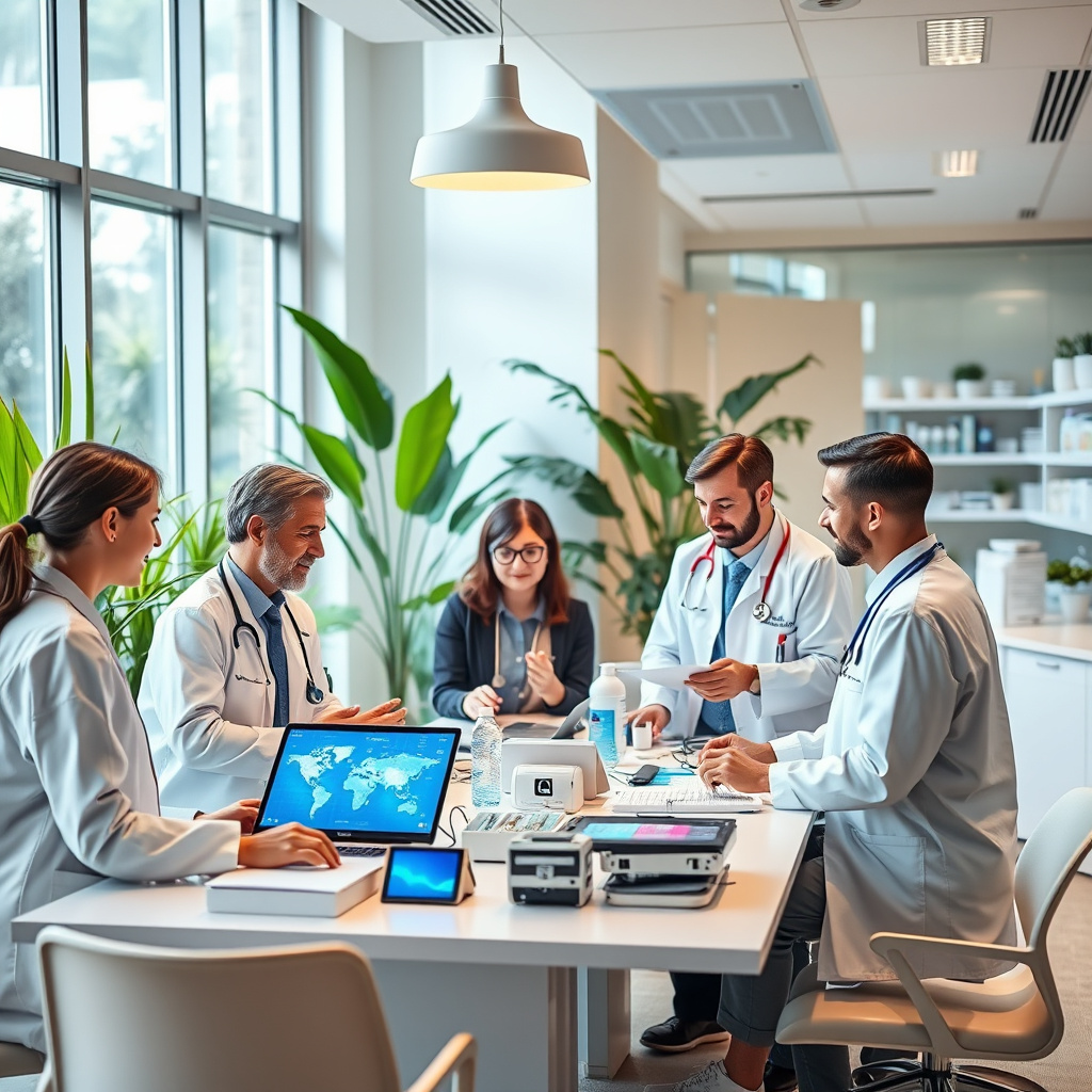 Imagem sobre O Futuro da Medicina: Colaboração e Inovação em Ambientes Compartilhados.