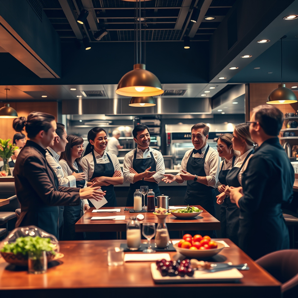 Imagem sobre capacitação em restaurantes