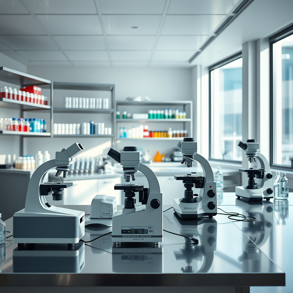 Imagem sobre laboratório com nota máxima