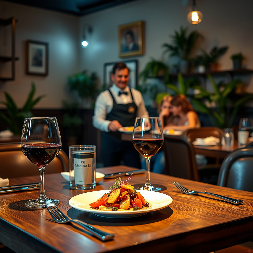Imagem sobre experiência do cliente no restaurante
