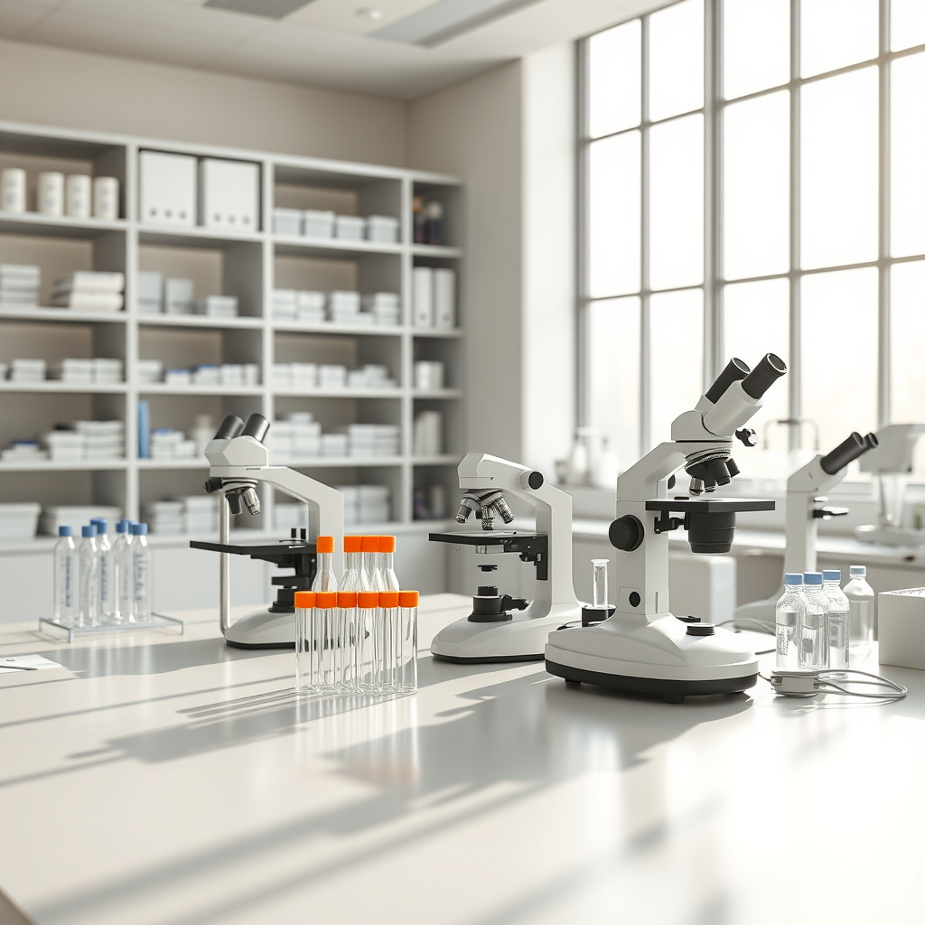 Imagem sobre laboratório de análises clínicas