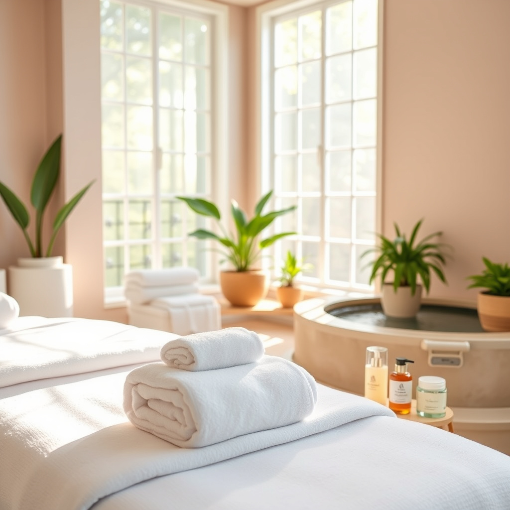 Imagem sobre spa facials for hydration