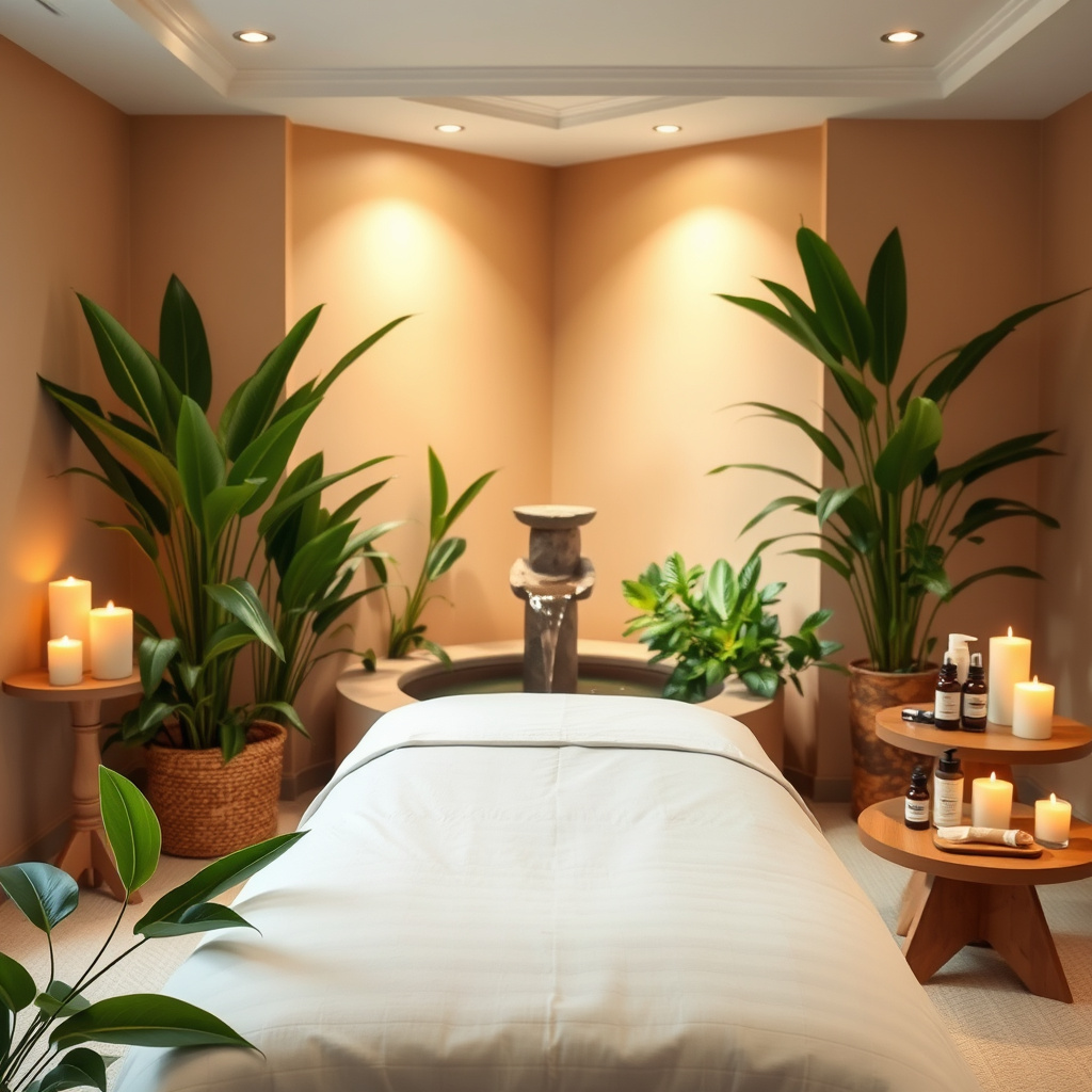 Imagem sobre spa for relaxation and rejuvenation treatments