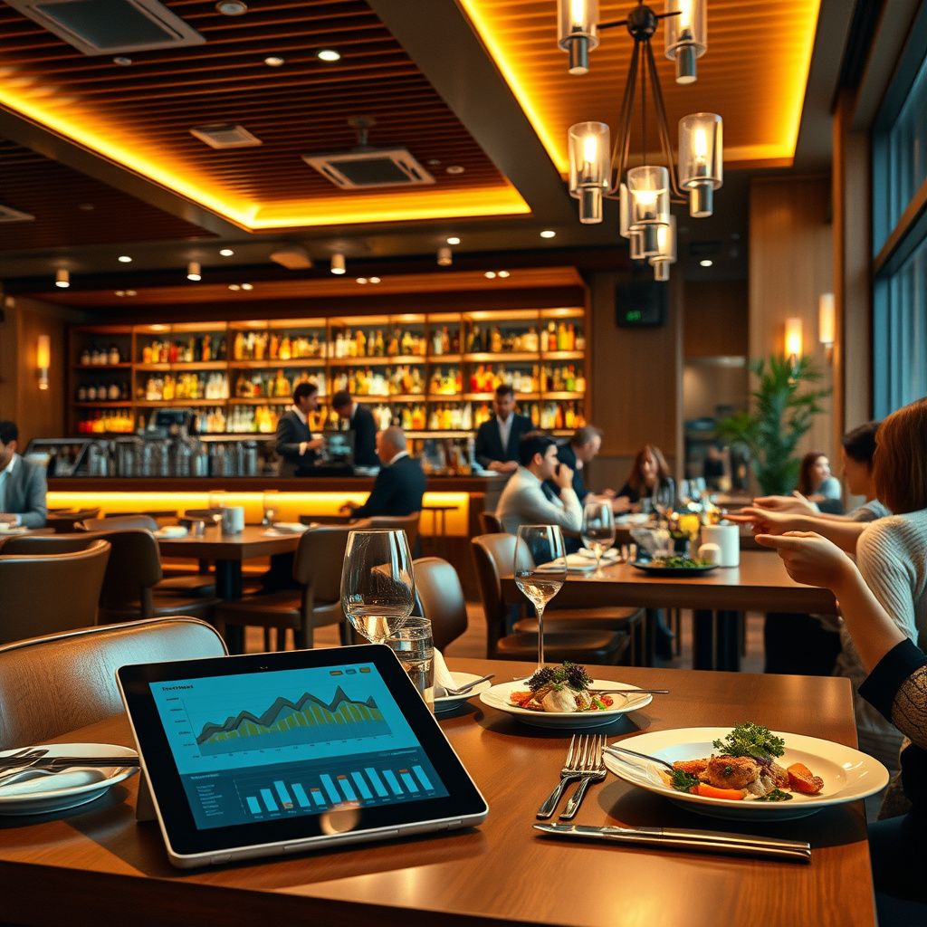 Imagem sobre fluxo de caixa em restaurantes