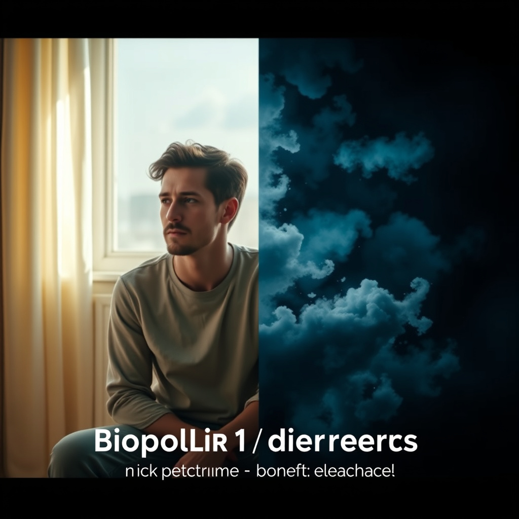 Imagem sobre diferença entre bipolar 1 e 2