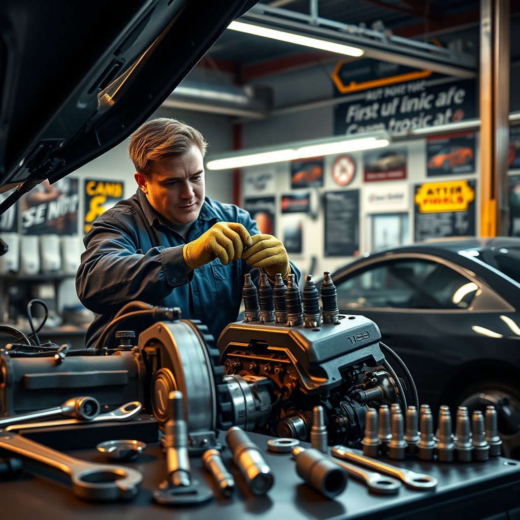Imagem sobre como realizar a manutenção do sistema de ignição do motor