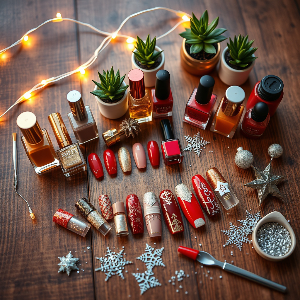 Imagem sobre unhas decoradas para festas