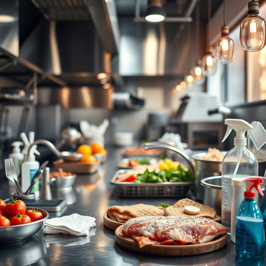 Imagem sobre normas sanitárias para restaurantes