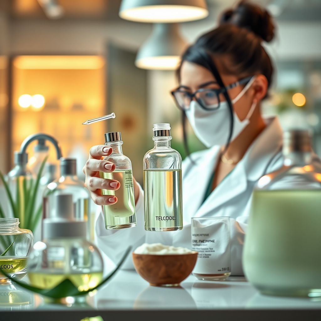 Imagem sobre quaternário de amônia para cosméticos